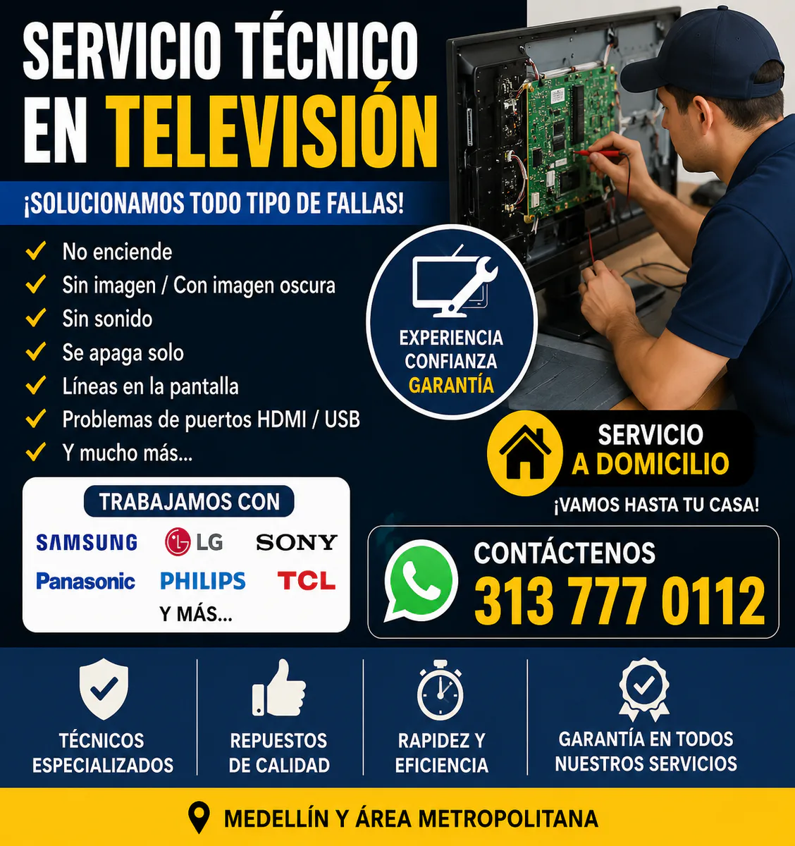 Reparación de televisores